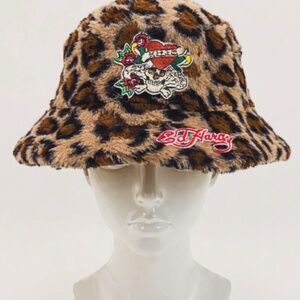 (1) Ed Hardy Faux Fur Hat
